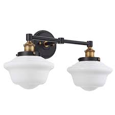 Lowe's carries an extensive selection of lights — from traditional and rustic to vintage bathroom lighting and more. Lavagna 2 Light Bathroom Vanity Chrome With Milk Glass Linea Di Liara Ll Wl272 Milk Pc Amazon Com Vanity Lighting Bathroom Vanity Lighting Led Vanity