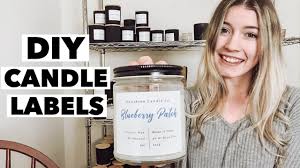 Here are 23 professional label templates you can use for free to package and brand your candles. Diy Candle Labels How To Design Print Labels At Home Using Maestro Label Designer Youtube