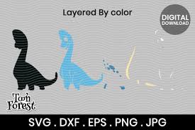 You can print or cut this dinosaur baby and mom svg file with a cricut or silhouette cutting machine to make dinosaurs invitations, dinosaurs cards etc. Cute Dinosaur Bundle Graphic By Toon Forest Creative Fabrica