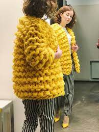 Acapro chunky knit blanket 4. Women S Hand Knitted Chunky Oversized Cardigan Etsy Chunky Cardigan Trendy Coat Knit Jacket