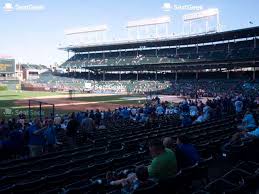 Wrigley Field Seating Chart Map Seatgeek