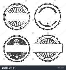 Abstract Empty Grunge Rubber Stamp Set With Space For Text Vector Illustration Stamp Stamp Set Vintage Graphics