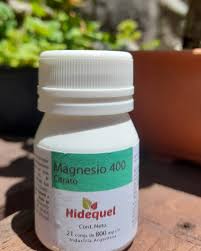 HIDEQUEL CITRATO DE MAGNESIO 400