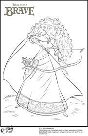 Free printable princess merida coloring page for kids to download, disney princesses coloring pages Brave Merida Disney Princess Coloring Page Princess Coloring Disney Princess Colors Disney Coloring Pages