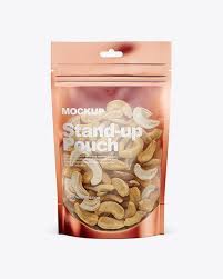 Download Glossy Transparent Stand Up Pouch W Cashew Nuts Mockup Mockup Free Psd Free Mockup Free Psd Mockups Templates