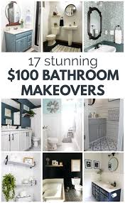Plain lavender bathroom accessories can easily be offered. 17 Budget Bathroom Makeovers Finished For Under 100
