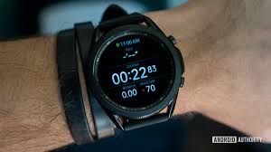 The gear s3 has the aesthetics of a truly premium watch with advanced features built right into the watch design. Samsung Galaxy Watch 3 Review All Around Great Android Authority