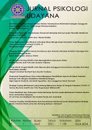 Jurnal psikologi pendidikan dan perkembangan vol. Jurnal Psikologi Udayana