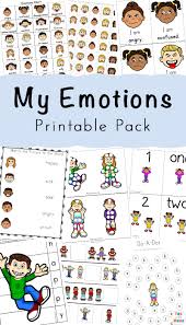 feelings activities emotions worksheets for kids fun with