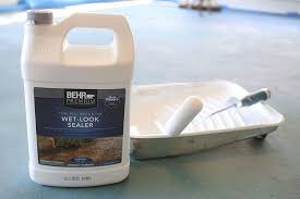 How To Stain Concrete For A Luxe Look Stained Concrete Concrete Sealer Concrete