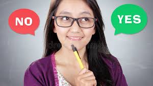 Yes or No stock image. Image of choice, approve, false