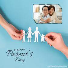 Trace around one hand of each of your parents or caregivers hands on a different colored card stock. Free Parent S Day Greeting Cards Maker Online Create Custom Wishes