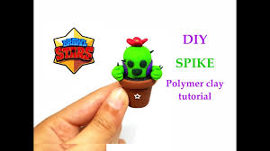 Throw spike's cactus bomb directly over the centre of grouped enemy, it can get you. Diy Brawl Stars Spike In A Pot Polymer Clay Tutorial Youtube