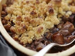 Crumble Poire Chocolat Crumble Poire Chocolat Poire Au Chocolat Crumble Poires