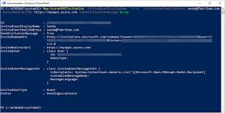 Sep 19, 2019 · with the active directory powershell module now installed, run the following command to display and confirm that the user is locked out: Quickstart Add A Guest User With Powershell Azure Ad Microsoft Docs