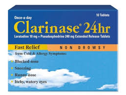مزيل للاحتقان( فينيليفرين ) ومضادات الهيستامين (كلورفينيرامين ماليات). Ø­Ø¨ÙˆØ¨ ÙƒÙ„Ø§Ø±Ù†Ø³ Clarinase Ù„Ø¹Ù„Ø§Ø¬ Ù†Ø²Ù„Ø§Øª Ø§Ù„Ø¨Ø±Ø¯ ÙˆØ§Ù„Ø¥Ù†ÙÙ„ÙˆÙ†Ø²Ø§ Ø¹Ù„Ù‰ ÙƒÙŠÙÙƒ
