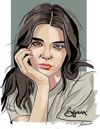 Custom Cartoon Portrait Hand Drawn Cartoon Portrait Vector Etsy In 2021