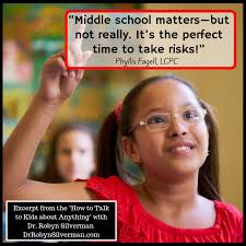 How to Talk to Middle Schoolers about What Matters Most with Phyllis  Fagell, LCPC