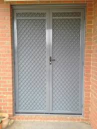 It looks great and matches my white exactly. Standard Decorative Diamond Grille Screen Doors