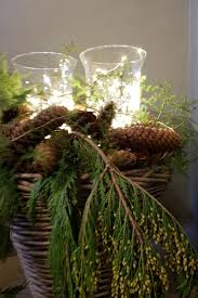 Windlicht Fur Den Winter Selber Machen Winter Deko Draussen Ledlichterkette Naturdeko Windlicht Winterdeko Basteln Deko