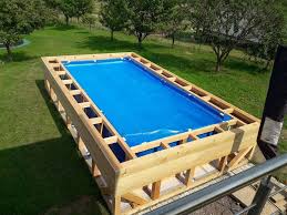 15 Above Ground And In Ground Pool Deck Ideas Diy Swimming Pool Portable Pools Diy Pool