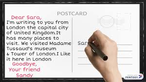 Create your own postcard to make somebody smile! How To Write A Postcard Youtube