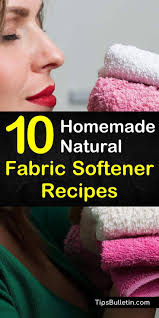 Use my two ingredient recipe and make your own! 10 Natural Recipes For A Diy Fabric Softener