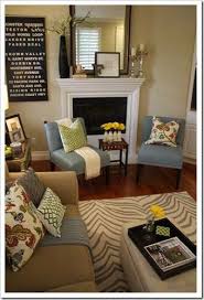 Chairs In Front Of Fireplace Love This Room And This Blogger She Had Great Design Ideas That Are Truly Budget Friendly Li Home Home Living Room Interior
