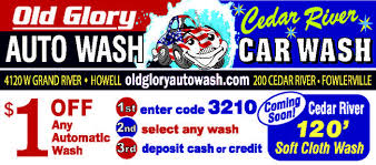Pocket Pleasers Coupon For Old Glory Auto Wash Coupon