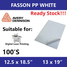 Unique pp stickers designed and sold by artists. Fasson White Pp Sticker Glossy Type Shopee Malaysia