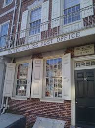 First Post Office In The Us In Philadelphia Post Office This Is Us Places Ive Been