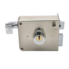 Electronic door locks use an electronic keypad instead of a key. China Security Inside Outside Door Lock Rim Lock With Key China Security Door Lock With Key Insisde Outside Rim Lock