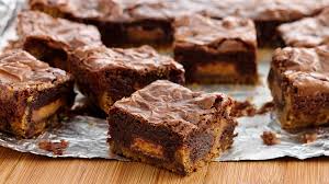 You can actually mix more in than that if you want, but after experimenting, i found that two tablespoons is the. Peanut Butter Cup Cookie Dough Brownies Recipe From Pillsbury Com Keeprecipes Your Universal Recipe Box