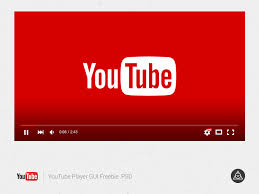 Youtube Player Gui In 2020 Youtube Social Media Mockup Youtube Design