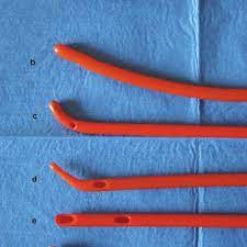 Nelaton catheter with hydrophilic coating. Types Of Urinary Catheters A Pezzer Self Retaining Catheter B Download Scientific Diagram