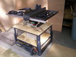 Restored 1959 Craftsman 100 Table Saw By Oldtimetexan My Son Fully Restored This Old Saw To Table Saw Homemade Tables Restoration