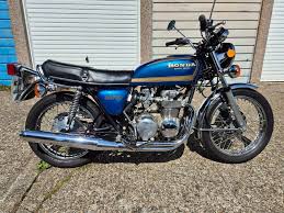 Image result for Nice Blue 1977 Honda