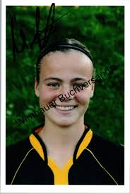 Original Autogramm Miriam Hanemann Fussball /// Autograph signiert signed  signee von Hanemann, Miriam :: Signatur des Verfassers  Manuskript&nbsp;/&nbsp;Papierantiquität