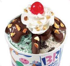 Baskin Robbins Two Scoop Sundae Baskin Robbins Baskin Robbins Ice Cream Mint Chocolate Chips