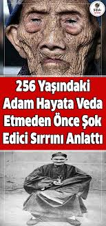 256 Yasindaki Adam Hayata Veda Etmeden Once Sok Edici Sirrini Anlatti Saglik Saglik Bakim Saglikli Yasam Tarzi