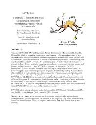 DIVERSE: a Software Toolkit to Integrate Distributed Simulations with  Heterogeneous Virtual Environments.