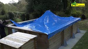 Bache De Securite Pour Piscine Hors Sol Ubbink Youtube