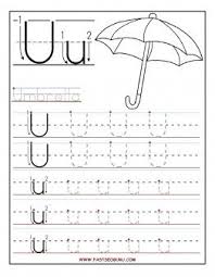 Free Printable Letter U Tracing Worksheets For Preschool Free Connect The Dots A Tracing Worksheets Preschool Alphabet Worksheets Preschool Alphabet Preschool