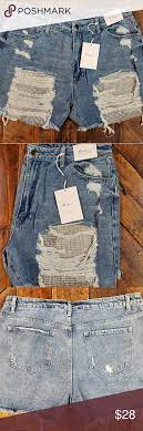 Plus Size Kancan Denim Shorts Denim Shorts Clothes Design Distressed Jean Shorts