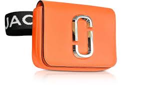 Marc Jacobs Neon Orange Fluorescent Hip Shot Bag At Forzieri Canada