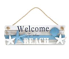 These wine themed decor ideas will bring your love for fine wine to your home. Cota Global Nautical Aqua Sky Welcome To The Beach Sign Intricate Art Wooden Coastal Beach Themed Wall Decor Handcrafted Hand Painted Wood Home Accent Kitchen Decoration Unique Gift Souvenir Buy Online In