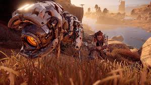 Horizon zero dawn digital wallpaper, horizon: 5760x1080px Free Download Hd Wallpaper Horizon Zero Dawn 4k Wide Nature Adult Sky Land Sunset Wallpaper Flare