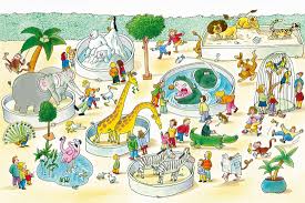 deine neue fototapete zoo wimmelbild fur kinder unsere materialempfehlung fur die fototapete zoo wimmelbild fur kinder 200g gl wimmelbild fototapete tapeten