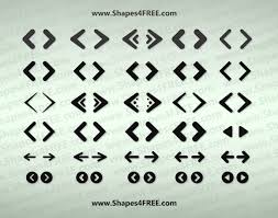 Web Arrows Icons Strelki