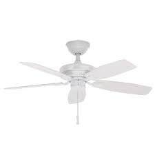 Search results for white ceiling fans without lights. Hampton Bay Gazebo Ii 42 In Indoor Outdoor White Ceiling Fan Yg187 Wh The Home Depot